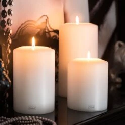 FARLUCE Classic Dauerkerze, Durchmesser 8 Cm -Lotus Fireplace Shop Farluce Classic Indoor 1000 006 1280x1280