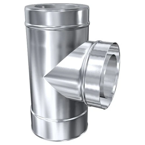 Schornstein-Bausatz, Edelstahl, Doppelwandig, 9,90 Meter Auf Konsole 4 Schornstein-Bausatz, Edelstahl, Doppelwandig, 9,90 Meter Auf Konsole – Bild 4