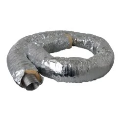 Isoliertes Alu-Flexrohr 60 Mm (außen 110 Mm), 3 Meter