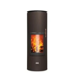 Kaminofen CERA Design Rondotherm (7,6 KW) -Lotus Fireplace Shop cera rondotherm mocca 500px 1280x1280
