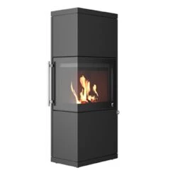 Kaminofen DROOFF LIVERA PANORAMA L, 8 KW -Lotus Fireplace Shop drooff livera panorama l anschlag rechts 1000 1280x1280