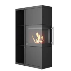 Kaminofen DROOFF LIVERA PANORAMA L, 8 KW -Lotus Fireplace Shop drooff livera panorama l regal 1000 1280x1280