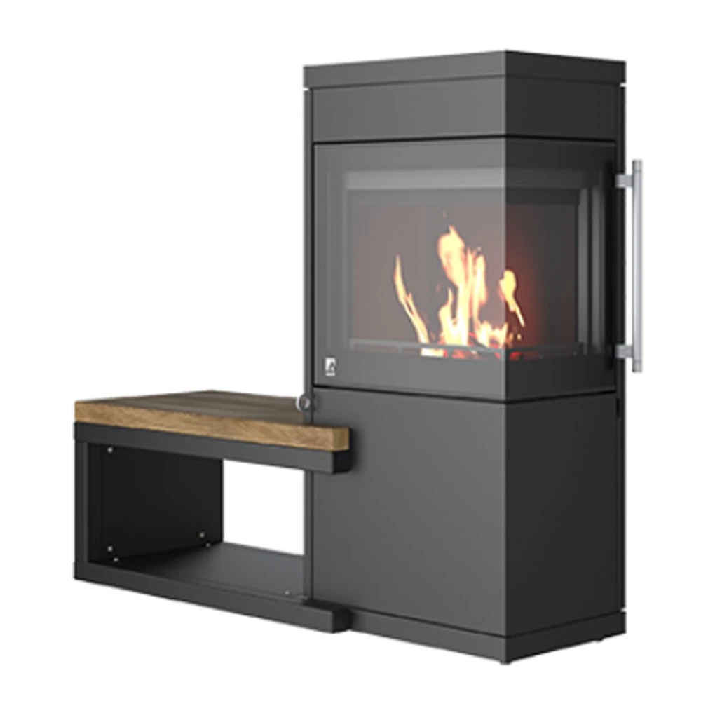 Kaminofen DROOFF LIVERA PANORAMA M, 8 KW 5 Kaminofen DROOFF LIVERA PANORAMA M, 8 KW – Bild 5