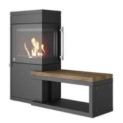 Kaminofen DROOFF LIVERA PANORAMA M, 8 KW 13 Kaminofen DROOFF LIVERA PANORAMA M, 8 KW -Lotus Fireplace Shop drooff livera panorama m anschlag links bank rechts 1000 1280x1280