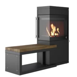 Kaminofen DROOFF LIVERA PANORAMA M, 8 KW 14 Kaminofen DROOFF LIVERA PANORAMA M, 8 KW -Lotus Fireplace Shop drooff livera panorama m anschlag rechts bank links 1000 1280x1280