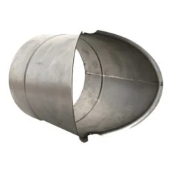 Wandfutter, Eckwandfutter, Innen, Ofenrohr, Für 2 Mm Produkte, ø 150 Mm