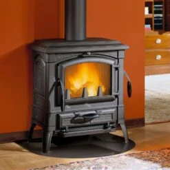 La Nordica Emaillierter Gusseisenofen Isetta Evo 4.0 (7,3 KW)