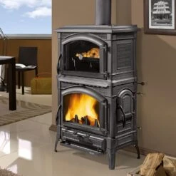 La Nordica Emaillierter Gusseisenofen Isotta Forno Evo (9,7 KW)