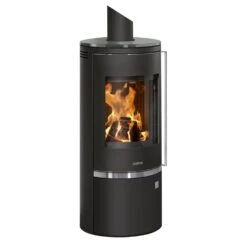 Kaminofen JUSTUS Faro Top 2.0 (6,0 KW) -Lotus Fireplace Shop justus faro top2 glas 1000 1280x1280