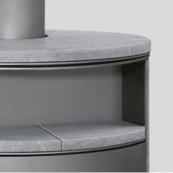 Wasserführender Kaminofen JUSTUS Island Aqua (10,0 KW) -Lotus Fireplace Shop justus islandaqua detail 1000 1280x1280