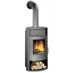 Wasserführender Kaminofen JUSTUS Island Aqua (10,0 KW)