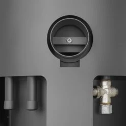 Wasserführender Kaminofen JUSTUS Island Aqua (10,0 KW) -Lotus Fireplace Shop justus islandaqua ruecksicht 1000 1280x1280