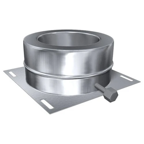 Schornstein-Bausatz, Edelstahl, Doppelwandig, 9,90 Meter Auf Konsole 2 Schornstein-Bausatz, Edelstahl, Doppelwandig, 9,90 Meter Auf Konsole – Bild 2