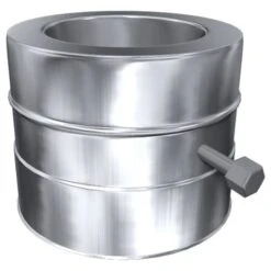 Schornstein-Bausatz, Edelstahl, Doppelwandig, 8,10 Meter Auf Standfuß -Lotus Fireplace Shop kftsde 1280x1280 11