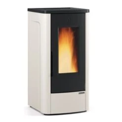 LaNordica Extraflame Pelletofen Dahiana (10,0 KW) -Lotus Fireplace Shop lanordica dahiana elfenbein 1000 1280x1280
