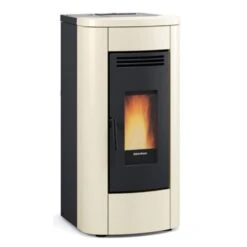 LaNordica Extraflame Pelletofen Klaudia Plus (8,0 KW) 7 LaNordica Extraflame Pelletofen Klaudia Plus (8,0 KW) -Lotus Fireplace Shop lanordica klaudia elfenbein 1000 1280x1280