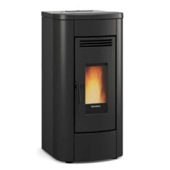LaNordica Extraflame Pelletofen Klaudia (8,0 KW) -Lotus Fireplace Shop lanordica klaudia schwarz 1000 1280x1280 1
