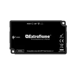 Wlan-Modul Für Die Fernsteuerung Per Smartphone Für La Nordica Extraflame Pelletöfen In Schwarz