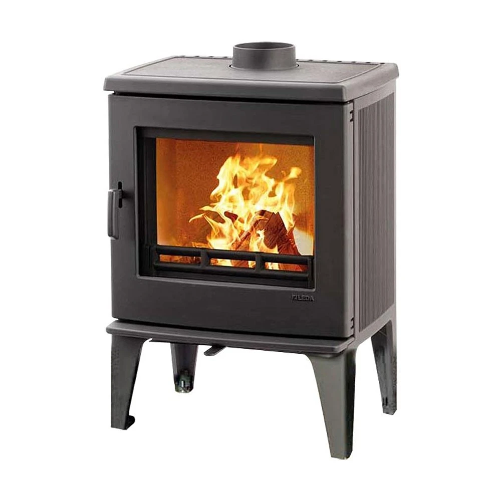 Guss-Kaminofen LEDA ALLEGRA Small (6 KW) 1 Guss-Kaminofen LEDA ALLEGRA Small (6 KW)