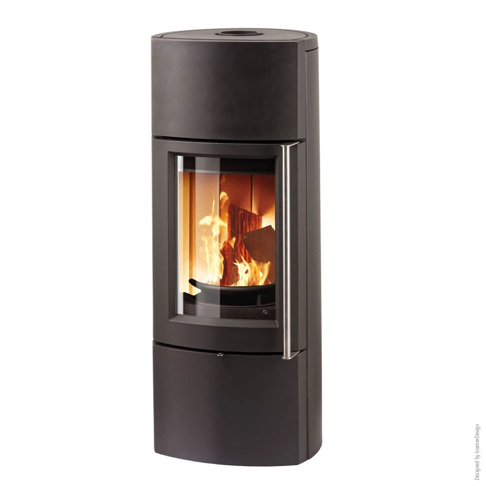 Guss-Kaminofen Leda Delta Plus (6 KW) Mit Speichereinlage 1 Guss-Kaminofen Leda Delta Plus (6 KW) Mit Speichereinlage