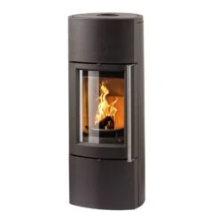 Wasserführender Guss-Kaminofen Leda Delta W (8 KW)