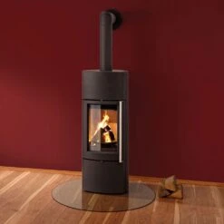 Wasserführender Guss-Kaminofen Leda Delta W (8 KW) Mit LEDATRONIC LT3 WiFi 7 Wasserführender Guss-Kaminofen Leda Delta W (8 KW) Mit LEDATRONIC LT3 WiFi -Lotus Fireplace Shop leda delta w amb 1000 1280x1280 1