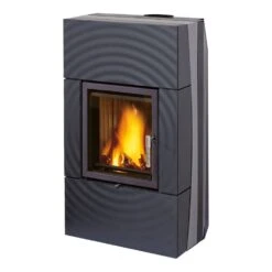 Wasserführender Guss-Kaminofen Leda Fondia (13 KW)