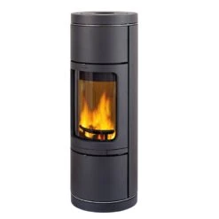 Wasserführender Guss-Kaminofen Leda Novia W (8 KW) Mit LEDATRONIC LT3 WiFi