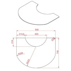Lotus Glasvorlegeplatte Für Kaminofen Serie M1 Und Maestro