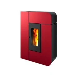 Pelletofen MCZ Alea Air 7 S (7 Kw) -Lotus Fireplace Shop mcz alea metall bordeaux 1000 1280x1280