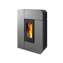 Pelletofen MCZ Alea Air 7 S (7 Kw) -Lotus Fireplace Shop mcz alea metall silber 1000 1280x1280