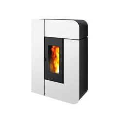 Pelletofen MCZ Alea Air 7 S (7 Kw) -Lotus Fireplace Shop mcz alea metall weiss 1000 1280x1280
