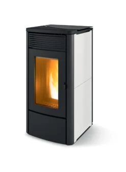 Pelletofen MCZ ALYSSA Air 6 M1+ -Lotus Fireplace Shop mcz alyssa white 1000 1280x1280