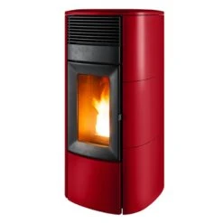 Pelletofen MCZ Club HYDROMATIC 24 ACS M2+ (24kw) -Lotus Fireplace Shop mcz club hydro m2 bordeaux 1000 1280x1280