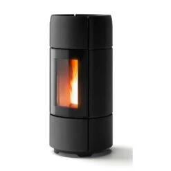 Pelletofen MCZ Curve Comfort Air Maestro (8 KW) -Lotus Fireplace Shop mcz curve schwarz 1000 1280x1280