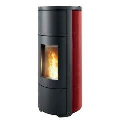 Pelletofen MCZ Flow Comfort Air 10 M1 (10 Kw) -Lotus Fireplace Shop mcz flow keramik bordeaux 1000 1280x1280