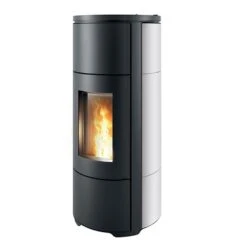 Pelletofen MCZ Flow Comfort Air 10 M1 (10 Kw) -Lotus Fireplace Shop mcz flow plain weiss 1000 1280x1280