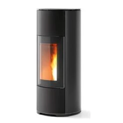 Pelletofen MCZ Halo 8 Air M1+ (8 KW) -Lotus Fireplace Shop mcz halo schwarz 1000 1280x1280