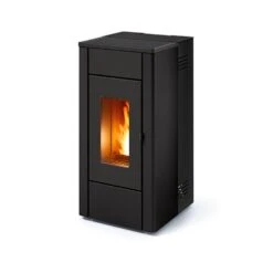 Pelletofen MCZ May Air 7 S1 (7 Kw) -Lotus Fireplace Shop mcz may metall schwarz 1000 1280x1280