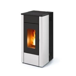 Pelletofen MCZ May Air 7 S1 (7 Kw) -Lotus Fireplace Shop mcz may metall weiss 1000 1280x1280