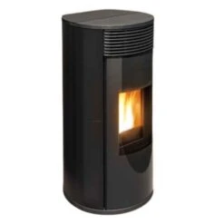 Pelletofen MCZ Pad Hydromatic 24 M2+ (17,7 Kw) -Lotus Fireplace Shop mcz pad hydro schwarz 1000 1280x1280