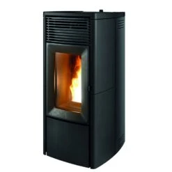 Pelletofen MCZ STAR Comfort Air 10 UP! M2+ Maestro (10 Kw) -Lotus Fireplace Shop mcz star air8m2 schwarz 1000 1280x1280 3