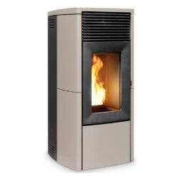 Pelletofen MCZ Star HYDROMATIC 12 M2+ (12kw) -Lotus Fireplace Shop mcz star air8m2 warmgrey 1000 1280x1280 1