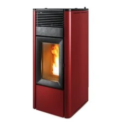 Pelletofen MCZ TEIA Comfort Air 10 S (12 Kw) -Lotus Fireplace Shop mcz teia metall bordeaux 1000 1280x1280