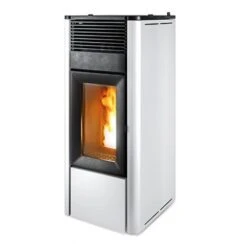 Pelletofen MCZ TEIA Comfort Air 10 S (12 Kw) -Lotus Fireplace Shop mcz teia metall weiss 1000 1280x1280