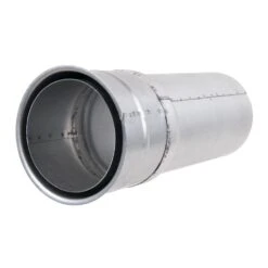 Wandfutter Mit Verlängerung, Doppelwandig, Für 2 Mm Produkte, Länge 400 Mm, ø 150 Mm