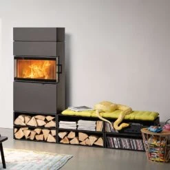 Kaminofen Austroflamm Dexter 2.0 / Dexter S3, Raumluftunabhängig (6 KW) -Lotus Fireplace Shop ofenexperte austroflamm dexter s3 links boxen1 1000 1280x1280