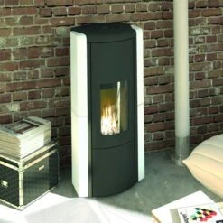 Pelletofen Olsberg Arina, Raumluftunabhängig (6 KW) -Lotus Fireplace Shop olsberg arina schneeweiss 500px 1280x1280