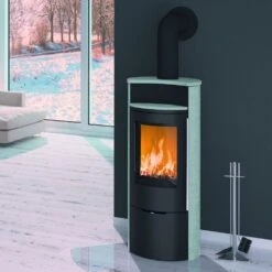 Kaminofen Olsberg Caldera II Compact, Raumluftunabhängig (6 KW) -Lotus Fireplace Shop olsberg caldera serpentin 1000 1280x1280