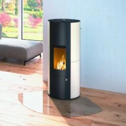 Pelletofen Olsberg Inara, Raumluftunabhängig (6 KW) -Lotus Fireplace Shop olsberg inara keramik 1000 1280x1280